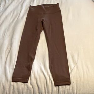 lululemon Wunder Train 25”, Java, size 6